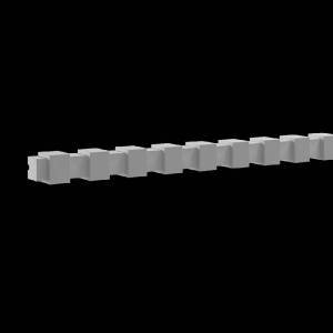 Молдинг Европласт 1.51.803 200x2.5x2.6