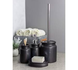 Набор аксессуаров для ванны Bath Plus Frutta W-CE2063AA-SET4 черный