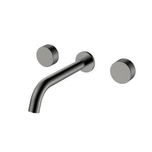 Смеситель для раковины Boheme Stick 152-2-GM.4 Gun Metal Spirale