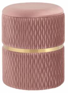 Пуф-сундук Stool Group Джесси 19B351VA-8167-30 велюр розовый с ящиком