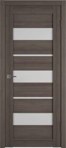 Межкомнатная дверь Владимирская Фабрика Дверей Atum 23 Grey стекло White Cloud 800x2000