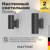 Уличный настенный светильник Maytoni Bowery O574WL-02B фото 3