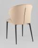Набор из 2 стульев Stool Group Deia DC1151P S301-85 bl.l X2 кремовый, экокожа фото 6