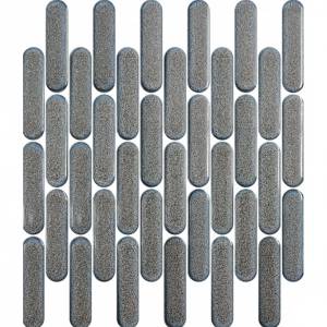 Мозаика NSmosaic Rustic series R-342 Глянцевая (2.3x9.8) 30x30