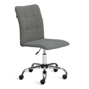 Кресло компьютерное Tetchair One 21658 флок, серый