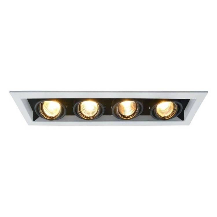 Встраиваемый светильник Arte Lamp Cardani White A5941PL-4WH