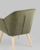 Кресло Stool Group Вэйл QH-8904K DAG 9(39) green темно-зеленый фото 5
