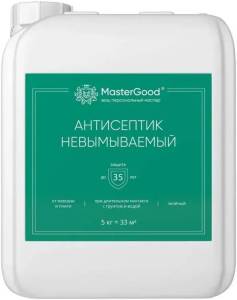 Антисептик невымываемый для дерева Master Good готовый раствор 5 кг