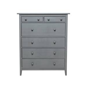 Комод Leset Мира-6 2500000192760 серый