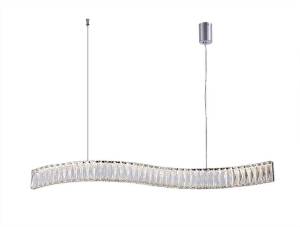 Подвесная светодиодная люстра Newport Crystal 8243N/90 chrome