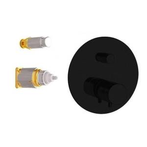 Смеситель для душа Remer Elegance NT09KBNO черный матовый