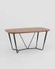 Стол обеденный Stool Group Даймакс FDC9002M top DUaL темное дерево 160x90x75 фото 2