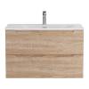 Тумба с раковиной BelBagno Etna 90 rovere bianco