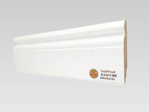 Плинтус Teckwood Белый Классик 2150x80x16