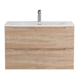 Тумба с раковиной BelBagno Etna 90 rovere bianco