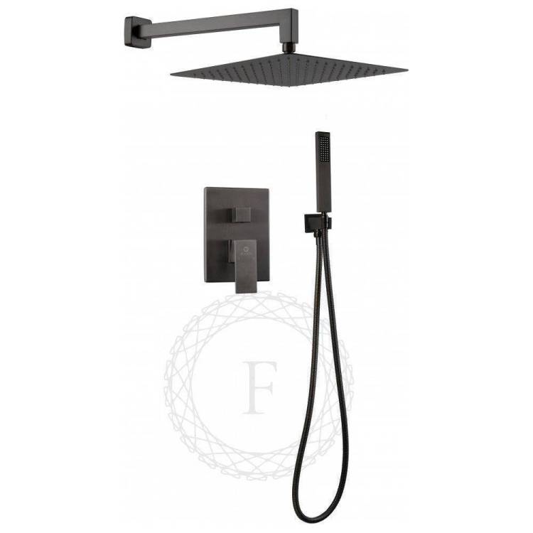 Душевая система Filarete Fing FL1043BG графит