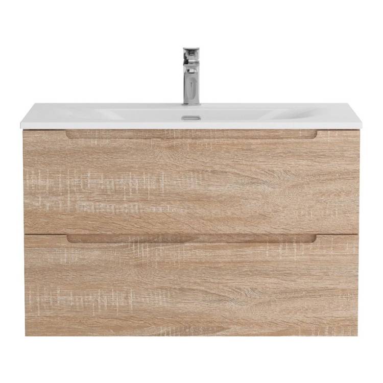 Тумба с раковиной BelBagno Etna 90 rovere bianco