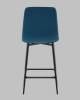 Стул полубарный Stool Group Одди AV 406N-Cdoc-08(PP) синий, велюр фото 5