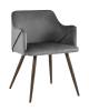 Набор из 2 стульев Stool Group Монарх New DC-1502 HLR-24 X2 серый фото 2
