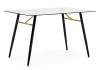 Стол Woodville Holms 15669 clear/black 120x80x75