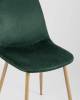 Стул Stool Group Валенсия DC-93025H HLR-57 темно-зеленый, велюр фото 8