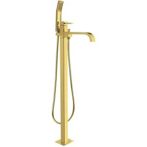 Смеситель для ванны Migliore Inside 24603 напольный, с внутренней частью, золотой