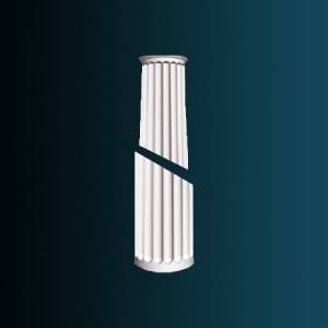 Тело полуколонны Перфект N3120-1 20.3x20.3x197