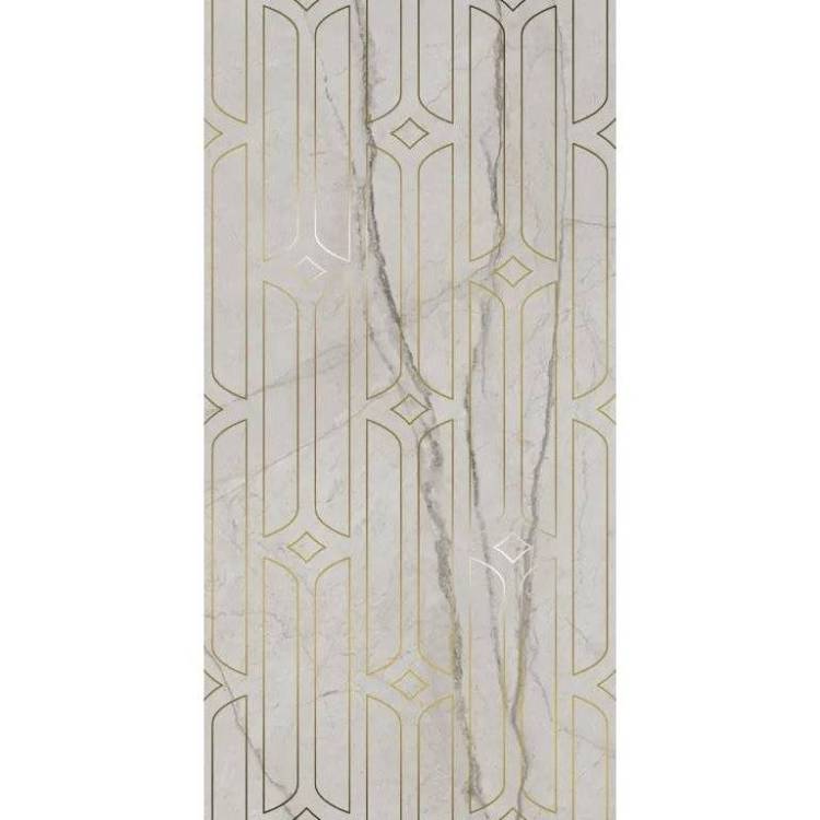 Декор Kerama Marazzi Ифран KMD3STA029BR Серый Светлый Глянцевый Обрезной 60x119.5