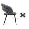 Стул Woodville Ball 15765 dark gray, black фото 9