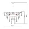 Подвесная люстра Arte Lamp Lilly A4070LM-12GO фото 2