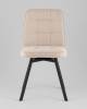 Набор из 2 стульев Stool Group Pleid OS-2452Z-2 Lumos-25 DUAL X2 кремовые, вращающиеся фото 3