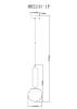 Подвесной светильник MyFar Pierre MR2241-1P фото 2