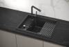 Мойка кухонная Granula Kitchen Space KS-6004 черный фото 4