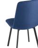 Набор из 4 стульев Stool Group Chilly OS-2011-V seat 1009-22 DUAL X4 темно-синий, рогожка фото 7