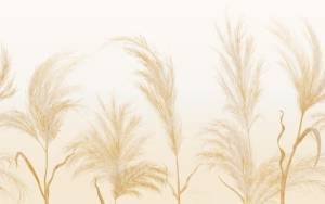 3D Фотообои Artegrafico «Колоски» NJ-021 канвас