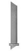 Боковая стенка Radaway Twist S 80 прозрачное стекло