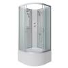 Душевая кабина Niagara Classic NG-2308-14BK (900x900x2000) с высоким поддоном (40см)