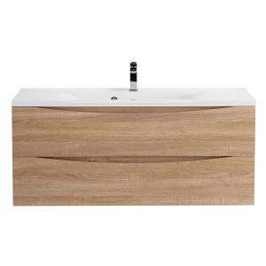 Тумба с раковиной BelBagno MARINO 120 подвесная, Rovere Bianco
