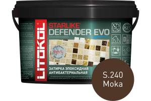Затирка Litokol Starlike Defender EVO S.240 Moka 1 кг