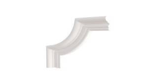Декоративный уголок гладкий Decor-Dizayn DD C1-DD608 16.5x2.1x16.5