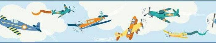 Бордюр бумажный York Waverly Kids WK6808BD