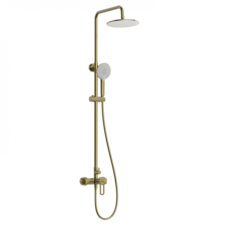 Душевая стойка Wonzon & Woghand WW-B2166-A-BG золото