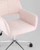Кресло компьютерное Stool Group Ross ROSS CHROME 50-19 светло-розовый фото 8