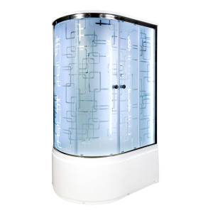 Душевая кабина AvaCan EM5012RLED с подсветкой, 120x90x220