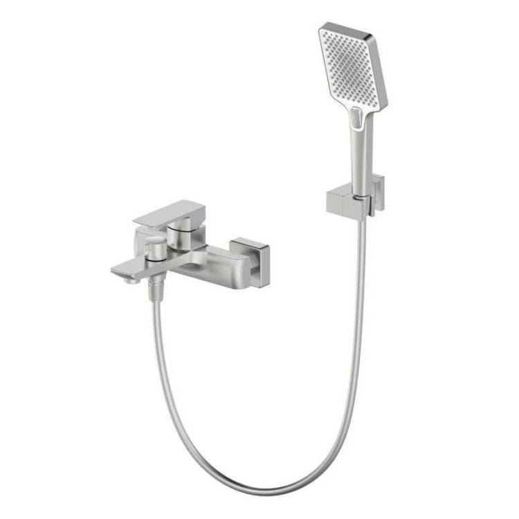 Смеситель для ванны Oliveeka D OL-639003A-BN никель матовый