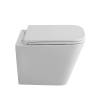 Унитаз подвесной BelBagno Ardente-R BB520CH-TOR/SC безободковый, с сиденьем микролифт, белый фото 5
