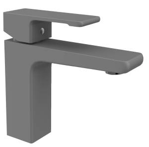 Смеситель для раковины AltroBagno Lamberto 0139 GrMt серый металл