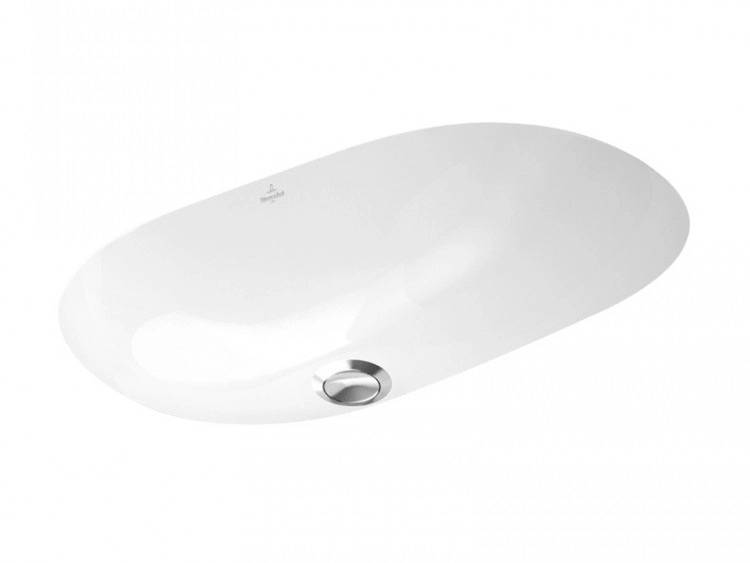 Раковина Villeroy&Boch O.Novo 416250R1 53 см, альпийский белый