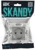 Розетка 1-местная с защитными шторками IEK Skandy SK-R13-10-K23 серебряный фото 6