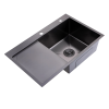 Мойка кухонная Splenka S704.7850.09 графит, 78x50 фото 2